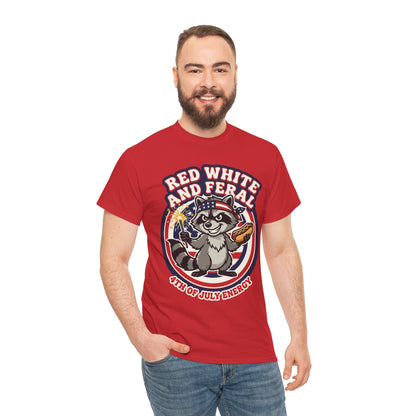 Trash Panda Shirt — Funny 4th of July T-shirt for Cookouts — TEEZOCA
