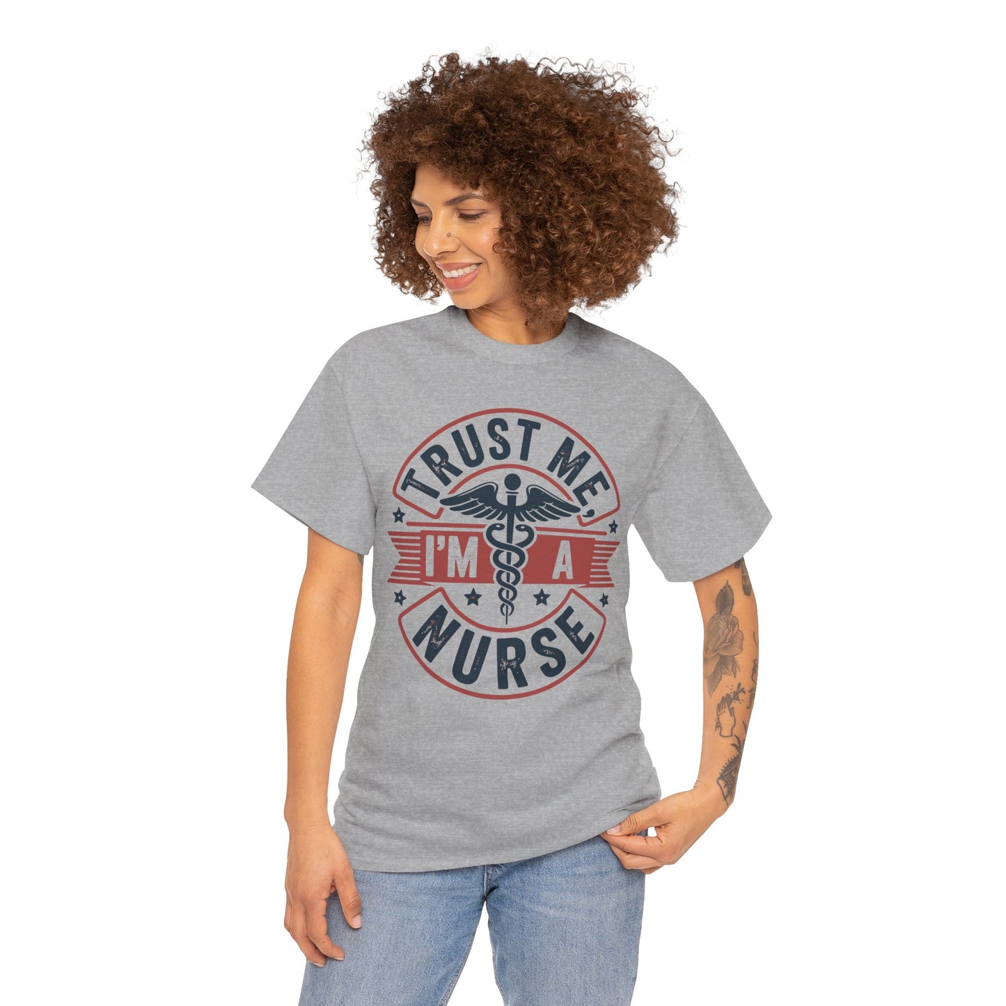 Trust Me I’m A Nurse Unisex T-shirt Vintage Medical Style | TEEZOCA 