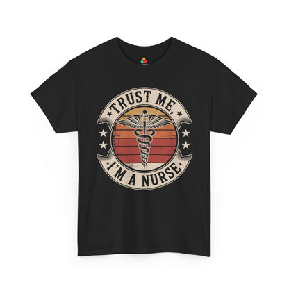 Trust Me I'm A Nurse Vintage Badge Unisex T-shirt | TEEZOCA 