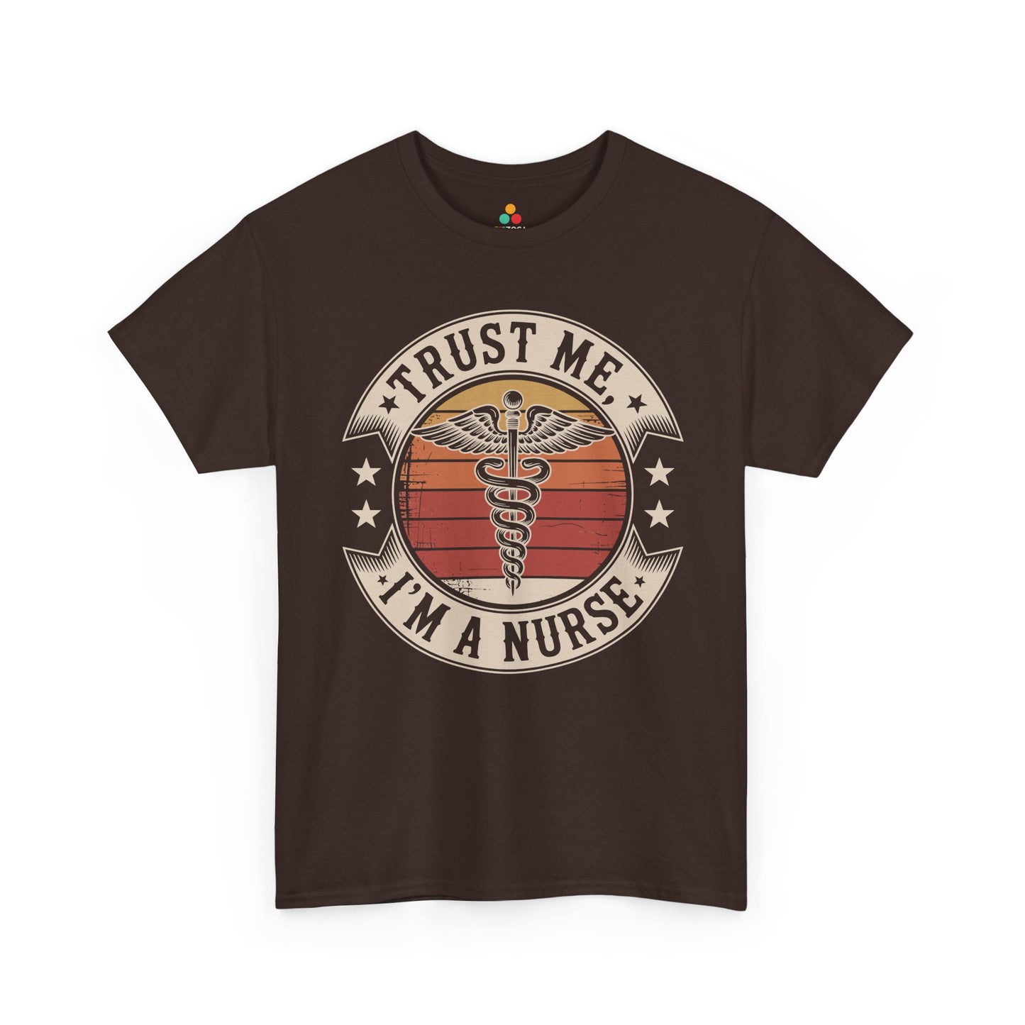 Trust Me I'm A Nurse Vintage Badge Unisex T-shirt | TEEZOCA 