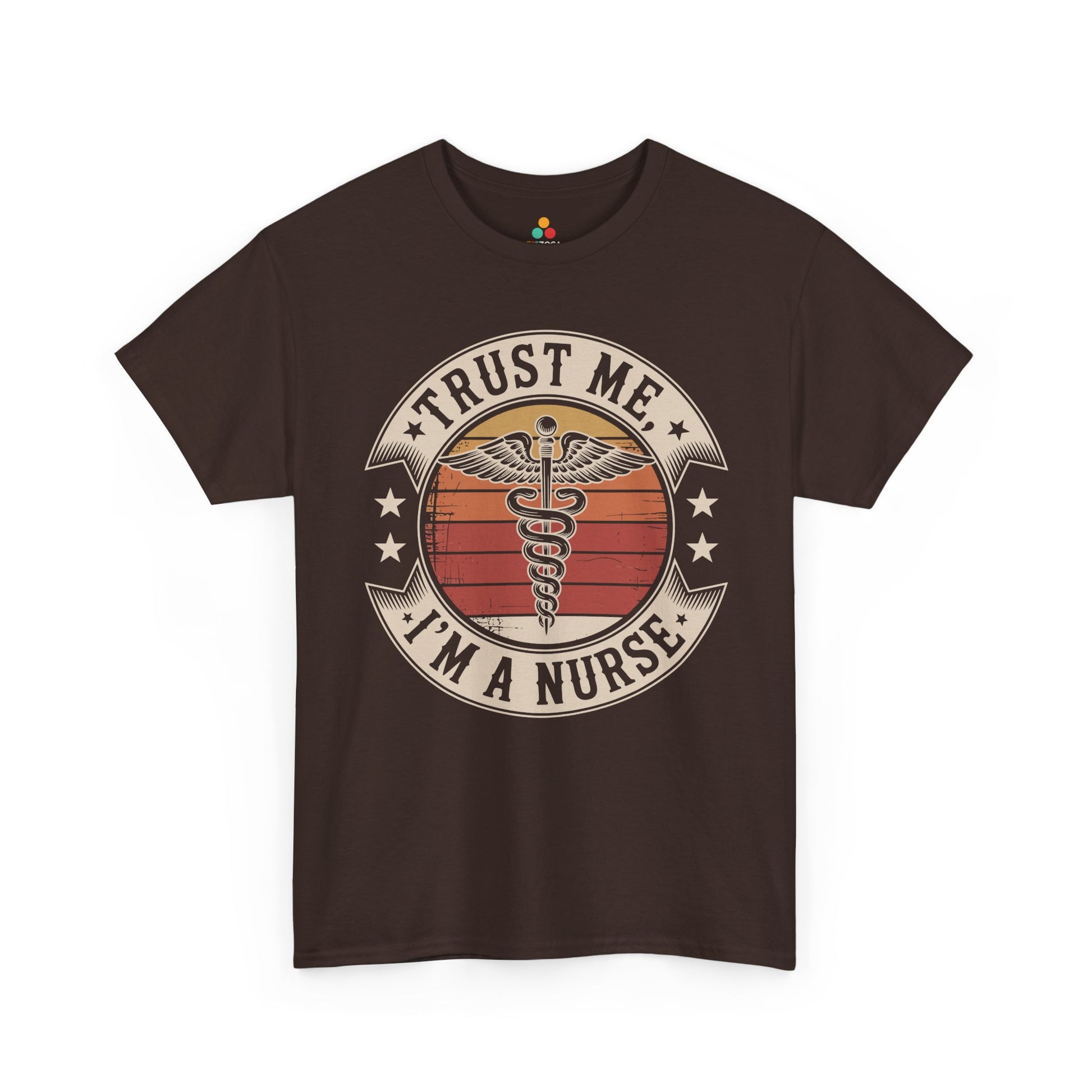 Trust Me I'm A Nurse Vintage Badge Unisex T-shirt | TEEZOCA 
