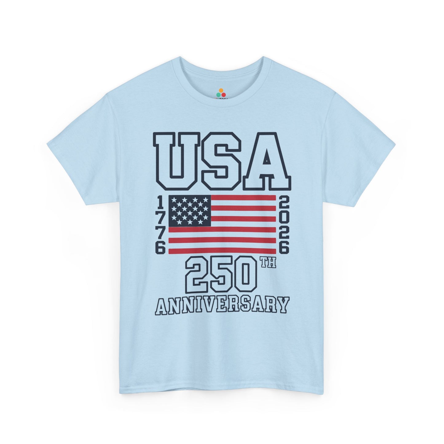 USA 250th Anniversary Shirt — Classic 4th of July T-shirt for Families | TEEZOCA 