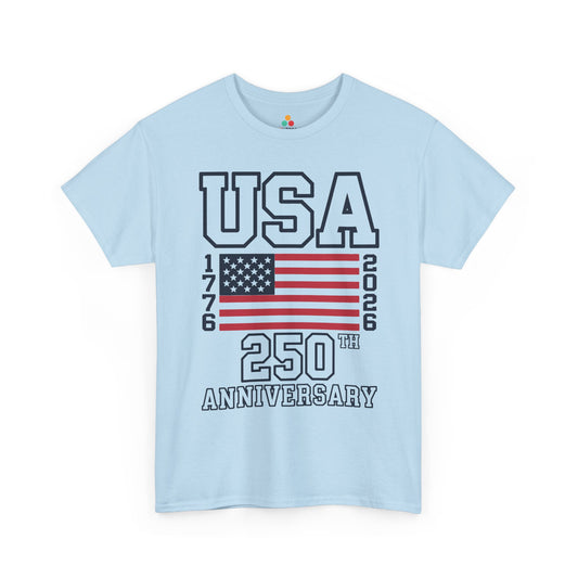 USA 250th Anniversary Shirt — Classic 4th of July T-shirt for Families | TEEZOCA 