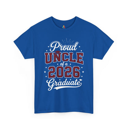 Proud Uncle of a 2026 Graduate Unisex T-shirt Graduation Gift | TEEZOCA 