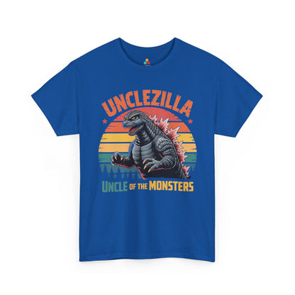 Unclezilla Uncle of the Monsters Vintage Godzilla Graphic T-Shirt | TEEZOCA 