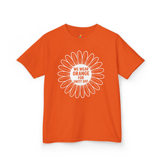 We Wear Orange for Unity Day Anti-Bullying Kids T-shirt | TEEZOCA We Wear Orange for Unity Day anti-bullying Kids T-shirt