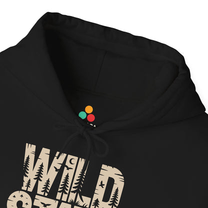 Wild State Forest Typography Unisex Heavy Blend Hoodie | TEEZOCA wild state forest typography Unisex Heavy Blend Hoodie