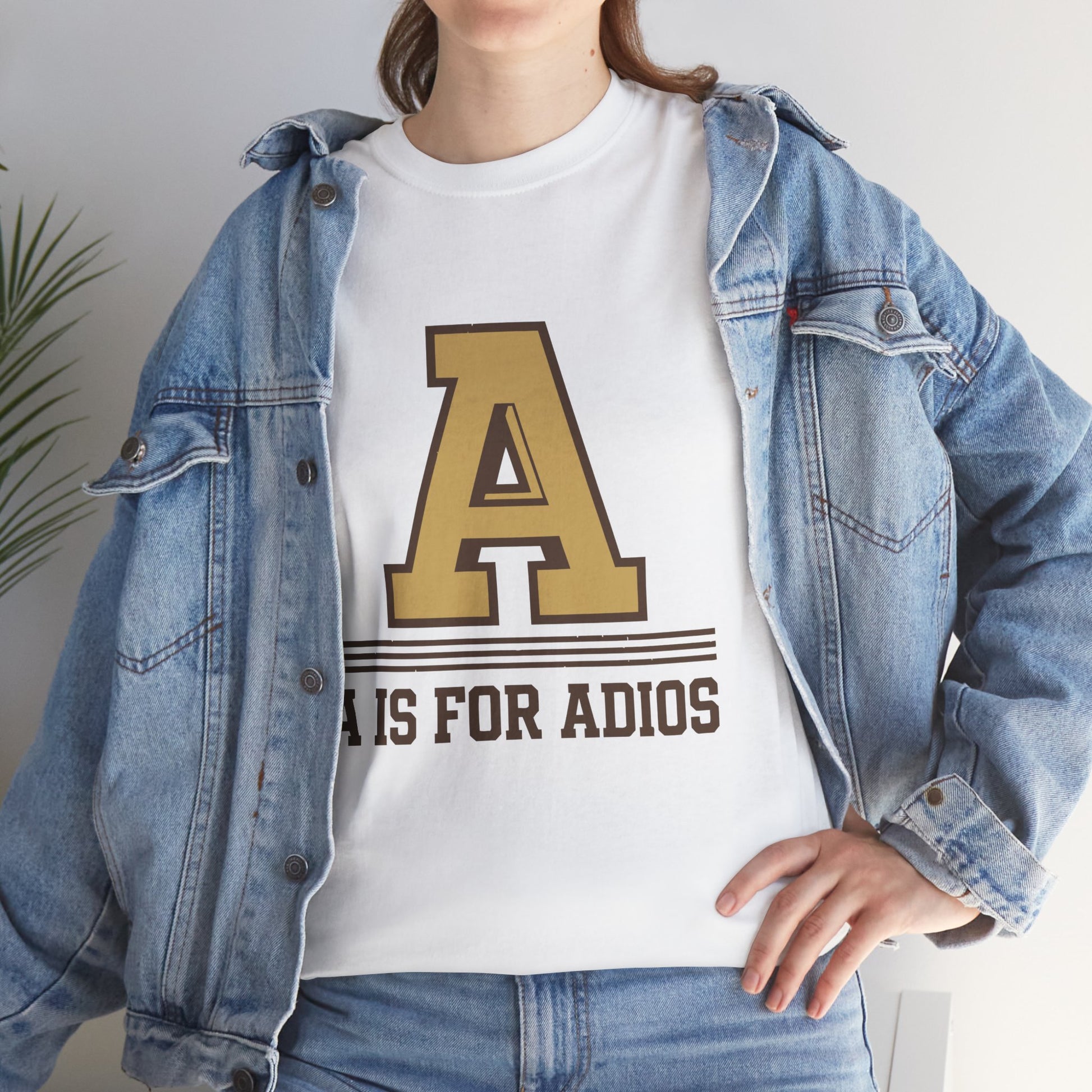 A Is For Adios T-Shirt – Funny Last Day Of School Graduation Gift Tee | TEEZOCA 