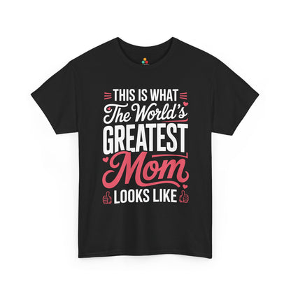 World's Greatest Mom Women's T-shirt Funny Mother's Day Gift | TEEZOCA 