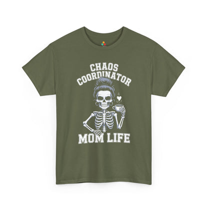 Chaos Coordinator Women's T-shirt Funny Coffee Mom Mother's Day | TEEZOCA 