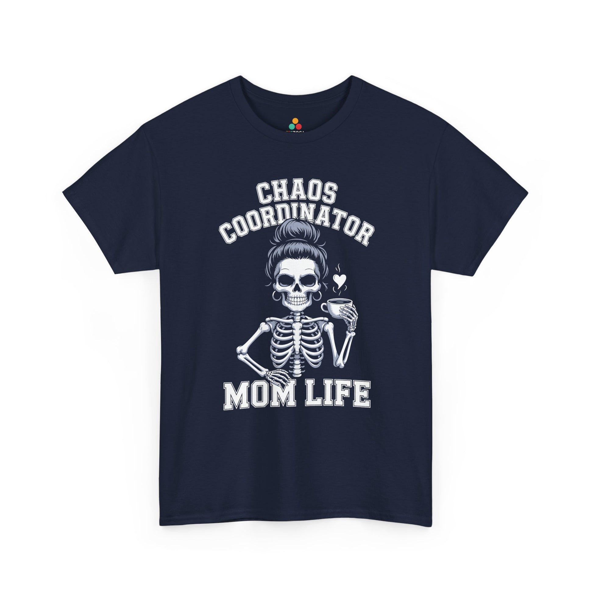 Chaos Coordinator Women's T-shirt Funny Coffee Mom Mother's Day | TEEZOCA 
