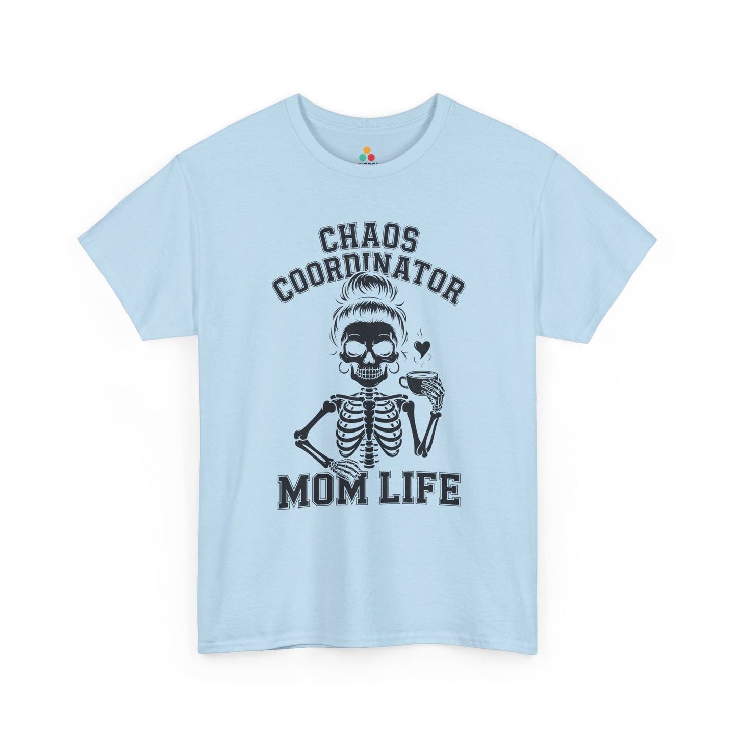 Chaos Coordinator Women's T-shirt Funny Coffee Mom Mother's Day | TEEZOCA 