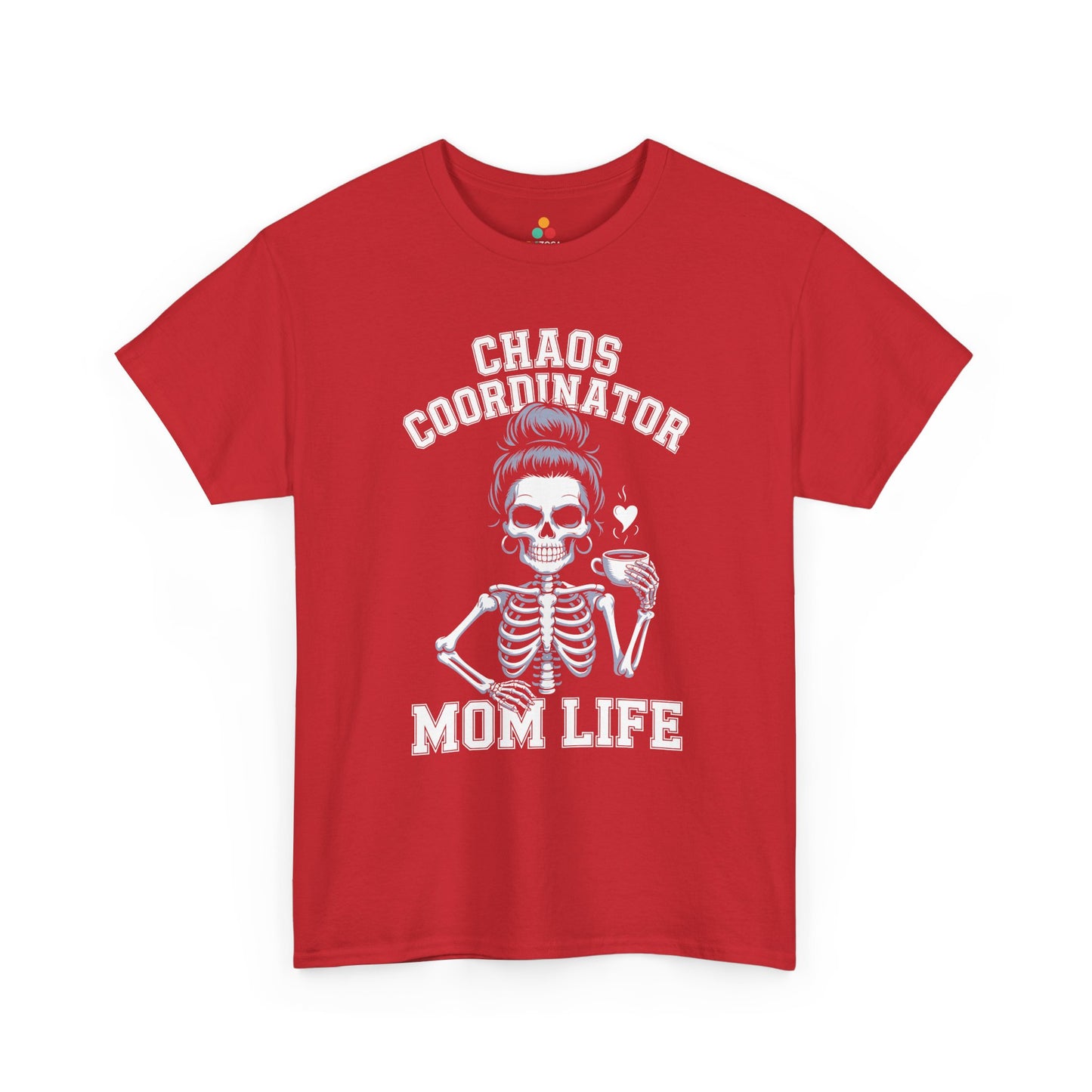 Chaos Coordinator Women's T-shirt Funny Coffee Mom Mother's Day | TEEZOCA 